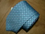 NEW WT BROOKS BROTHERS TIE 100% SILK WOVEN IN ITALY MADE IN U.S.A. BLUE #445