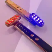 360 degree rotary LCD display beauty device microcurrent for skin care lift face