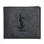 Saint Laurent Wallet Men'S Bifold Billfold Cassandra Lambskin Black 453276 C9H0U