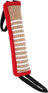 GANAZONO Dog Biting Pillow Durable Jute Interactive Training Pillow for Dogs Promotes Chewing Skills Safe Pet Supply for Health and Engaging Play