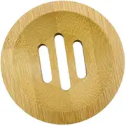 Natural Wooden Soap Tray Drainer Soap Dishes Bathroom Soap Holder