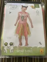 Gumnut Baby Costume Age 3-5 Years - May Gibbs' Gumnut Babies Acc431 Acc79