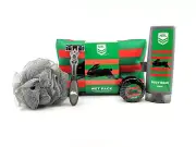 South Sydney Rabbitohs NRL Toiletries Gift Bag! Bag Body Wash Razor Soap Loofah
