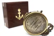 to My Husband Brass Compass Engraved Son Birthday Gifts Graduation Day Gifts ...