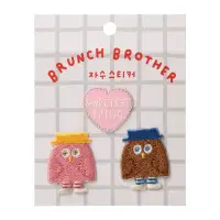 在飛比找博客來優惠-【Mark’s】× Brunch Brother 刺繡貼紙 