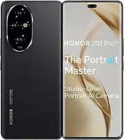 HONOR 200 Pro Smartphone, 5G Mobile Phone, 6.78 inch, 5200 mAh 100W Fast Charging, Triple 50MP Studio-Level Portrait Camera, Ultra-Thin 8.2mm, Eye Protection Screen, Full-Scenario NFC, Black