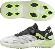 Shadow Cat Nitro Disc Men's Spikeless Golf Shoes, Puma White/Puma Black/Fiji Apple, 28.5 cm