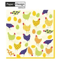 在飛比找momo購物網優惠-【Paper+Design】母雞(餐巾紙 蝶谷巴特 餐桌佈置