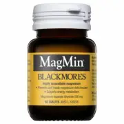 Blackmores Magmin 500mg 50 Tablets Prevent Dietary Magnesium Deficiency