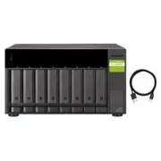 QNAP TL-D800C 8-bay desktop USB-C 3.2 Gen2 10Gbps JBOD expansion unit