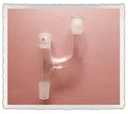 19/26,Three way Claisen Adapter,Borosilicate Glass Laboratory glassware