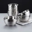 Double Walled Mixing Nesting Bowls Ice Cream Bowl for Sauces Rice Noodle