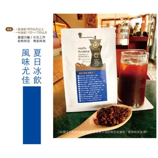 【白咖啡坊】G1精品咖啡豆 印尼、巴西-黑鑽．曼巴(中深烘焙．日曬)半磅/袋