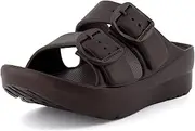 [CUSHIONAIRE] Women's Mesa recovery slide sandal with +Comfort