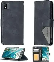 Case for Vodafone V Smart 4g Case Compatible with Vodafone V Smart 4g Phone Case Flip Stand Cover PU Leather Wallet Case Black