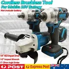 Cordless Impact Driver Wrench Angle Grinder Combo Body For Makita 18V Battery