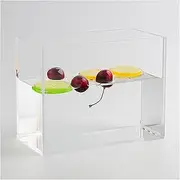 Acrylic Props Shooting Tray, Transparent Acrylic Photography Storage Display Box Multiple Sizes(20x15x15CM/7.9x5.9x5.9in)
