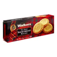 在飛比找樂天市場購物網優惠-英國 Walkers 蘇格蘭皇家圓形奶油餅乾150g/盒