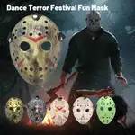 JASON VOORHEES 面具 KANJO TOPENG JASON 面具 JDM 風格賽車大阪漂移萬聖節室內面具