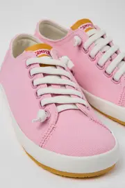 Peu Rambla Pink Textile Sneaker for Women