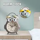 Kids Alarm Clock Cute Cartoon Owl Loud Bell Alarm Clock Desk Clock For Children
