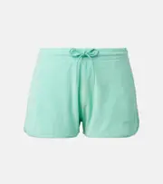 [Hunza G] Hunza G Cotton terry shorts AU 16 green