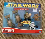 Star Wars PLAYSKOOL Fast Through The Forest Hasbro Set
