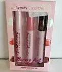Beauty Creations Plump & Pout Lip Gloss Stick Trio Clear, Xoxo, Only You