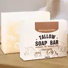 Tallow Soap Bar Non-irritating Fragrance-Free Soap Handmade Soap