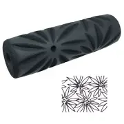 Kraft Tool Drywall Texture Roller Poinsettia Pattern