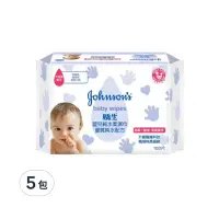 在飛比找蝦皮購物優惠-Johnson's 嬌生 嬰兒純水柔濕巾 棉柔一般型, 10