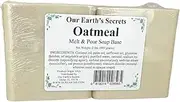 Our Earth's Secrets Oatmeal- 2 Lbs Melt and Pour Soap Base -