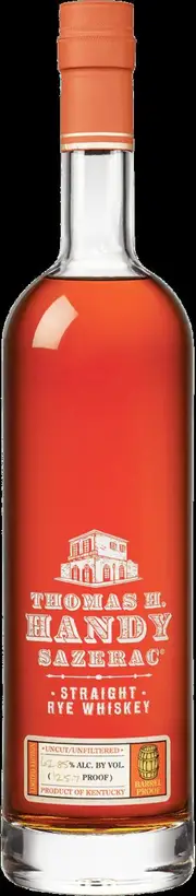 Thomas H. Handy Sazerac Barrel Proof Straight Rye Whiskey - 2020 Release (750mL)