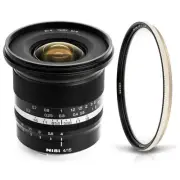 NiSi 15mm f/4 Sunstar Super Wide Angle Full Frame ASPH Lens (Sony E Mount) + ...