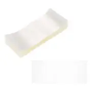 135x56mm PVC Perforated Shrink Bands, 250Pcs 0.05mm Thick Shrink Wrap, Clear