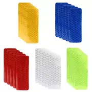 25 Pcs Warning Reflective Stickers Assortment Outdoor Waterproof Reflective