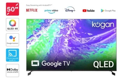 Kogan 50" QLED 4K Smart Google TV - Q98J