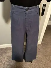 DOCKERS D2 BLUE KHAKI PANTS 36/30 NWT SHARP
