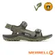 【MERRELL】送》男 款 戶外水陸兩用涼鞋 戶外拖鞋 休閒海灘鞋/輕量EVA中底_綠色_ML036875