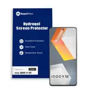 Vivo iQOO 9 SE Compatible Premium Hydrogel Screen Protector With Full Coverage Ultra HD
