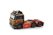 WSI FOR SCANIA 3 SERIES STREAMLINE 6X2 TAG AXLE ALLAN & JESPER 1/50 Truck Model