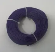22 AWG tinned copper stranded hook up wire, 100 feet violet UL1007