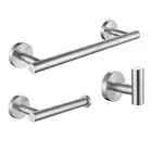 1 Set Tissue Rack Wear-resistant Convenient Practical Wall Mountable Towel
