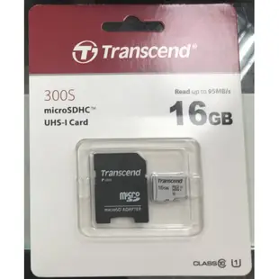 創見 MicroSDHC TF 32G 64G 128G U1 100M 附轉卡 記憶卡 手機 平板 300S-A