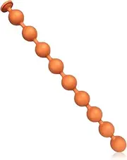 Extra Long Anal Beads Silicone Anal Beads Anal Chain with 9 Ball Anal Beads G-Spot Masturbator Large Anus Dilator Anal Plug SM Sex Toys for Women Men
