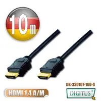 在飛比找ETMall東森購物網優惠-曜兆DIGITUS HDMI 1.4a圓線10公尺typeA