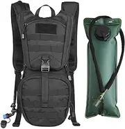 domoi Hydration Backpack with 3L EVA Water Bladder Water Backpack for Cycling Hiking Running Climbing Hunting Biking
