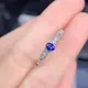 【龍騰寶石】天然 皇家藍 藍寶 戒指 錫蘭 火光閃耀 晶體乾淨 顏色濃郁 切割完美 微鑲 精工 寶石 彩寶 Fancy