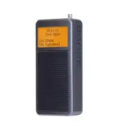 Portable Bluetooth Radio FM Stereo Radios Bluetooth Speaker with Alarm3247