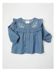[Sprout] Denim Top in Blue